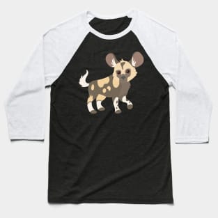 African wild dog Baseball T-Shirt